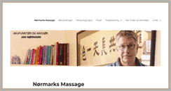 Desktop Screenshot of jnmassage.dk